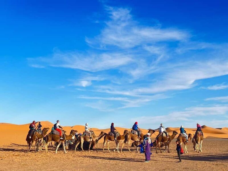 Merzouga: Overnight in Luxury camp with camels dinner - The Sum Up