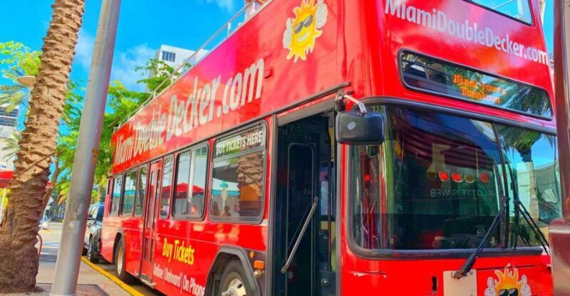 Miami: Double-Decker Bus Tour with Optional Boat Cruise - An Overview of the Tour Experience