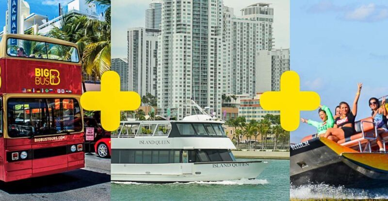 Miami: Everglades Experience, Bay Cruise & Open-top Bus Tour - A Closer Look at the Miami Experience