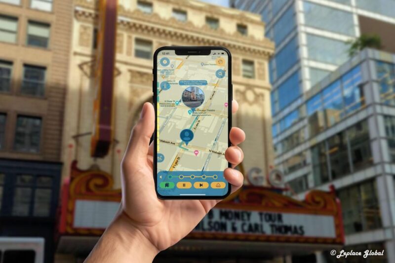 Michigan Avenue Rendezvous Walking Tour with Smartphone App - How the Mobile App Guides Your Experience