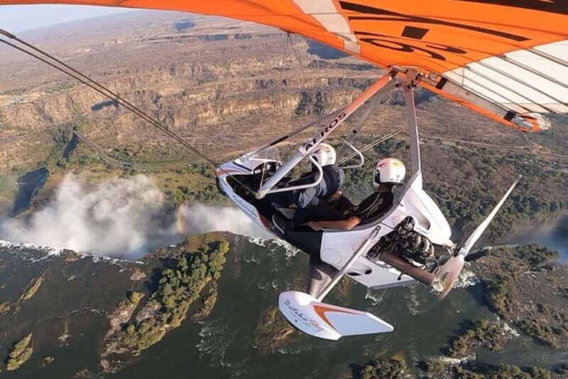 Microlight flight Over the Victoria falls - Key Points