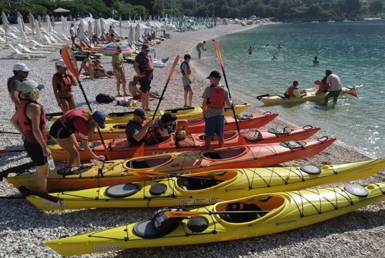 mikros-gialos-lefkada-guided-kayak-tour-with-refreshments