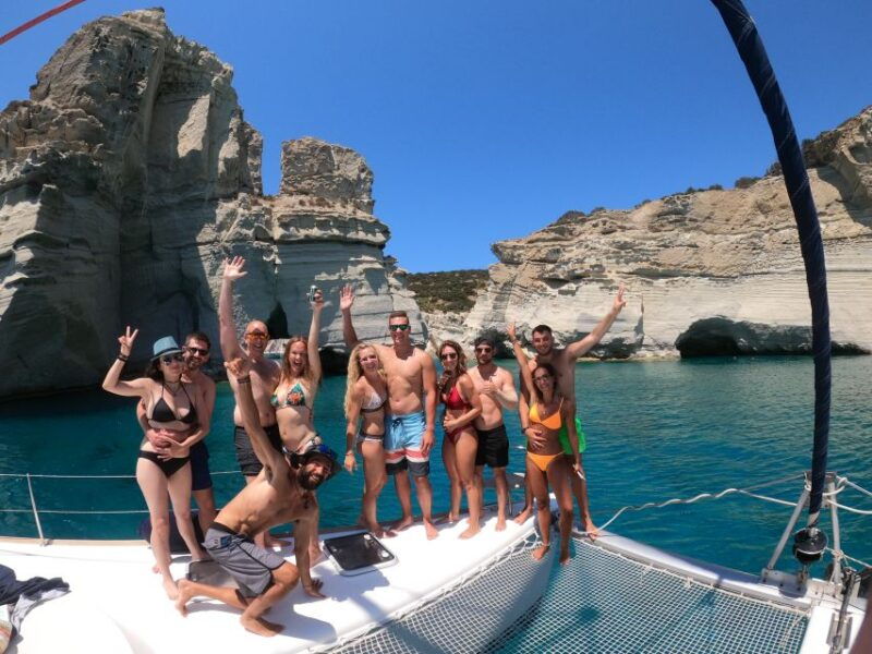 milos-full-day-catamaran-cruise-with-paddle-board