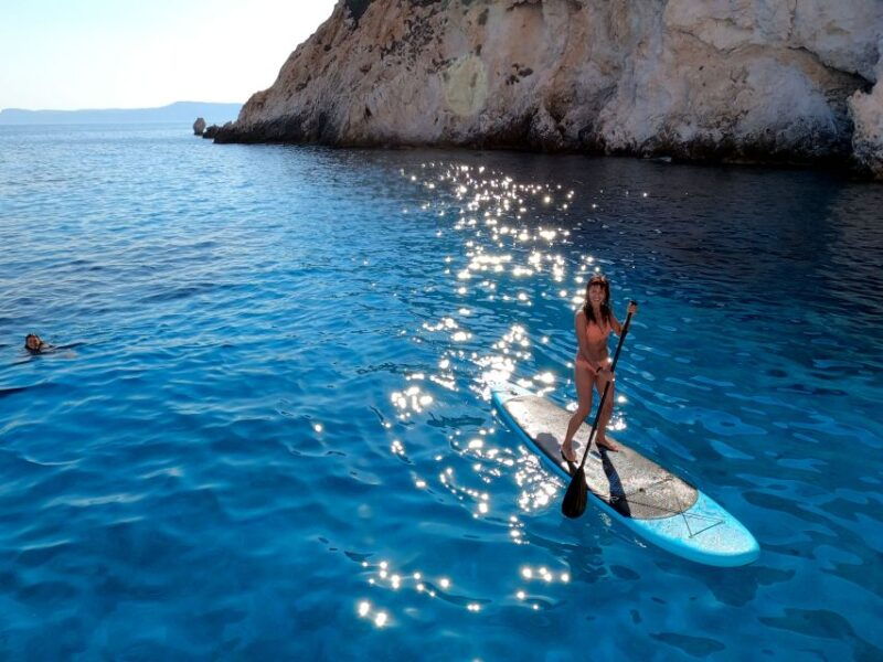milos-full-day-catamaran-cruise-with-paddle-board