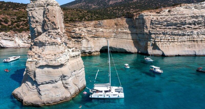 milos-kleftiko-sunset-catamaran-cruise-with-meal-drinks-2
