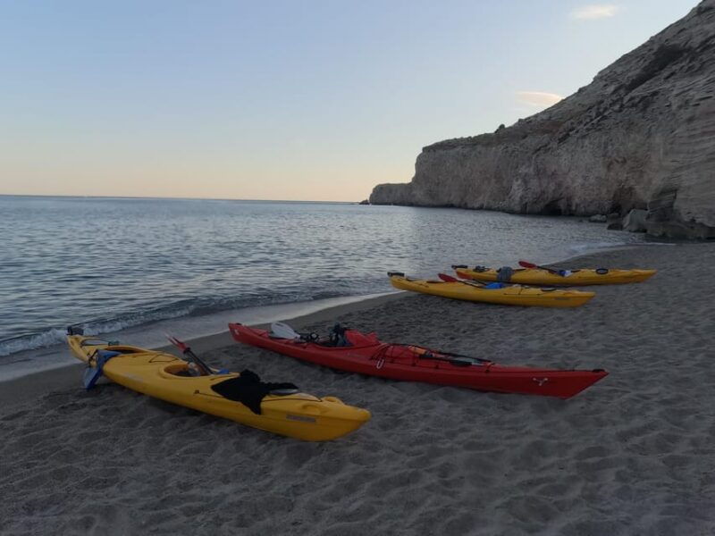 milos-romantic-semi-private-sunset-kayaking-tours