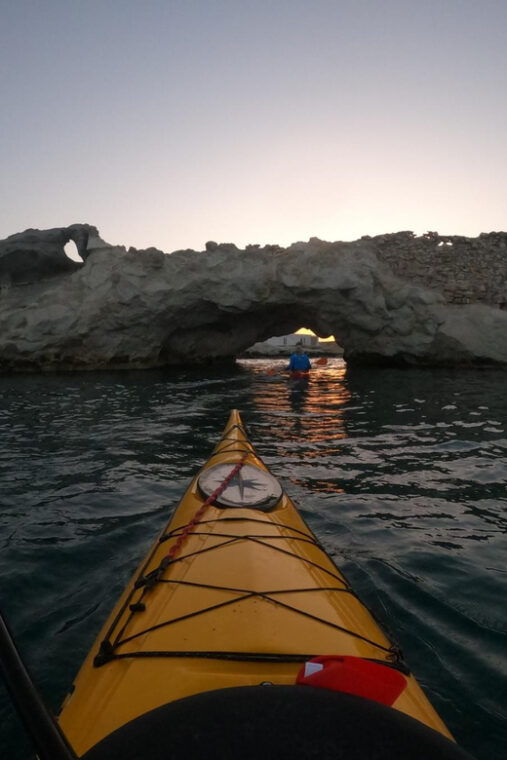 milos-romantic-semi-private-sunset-kayaking-tours
