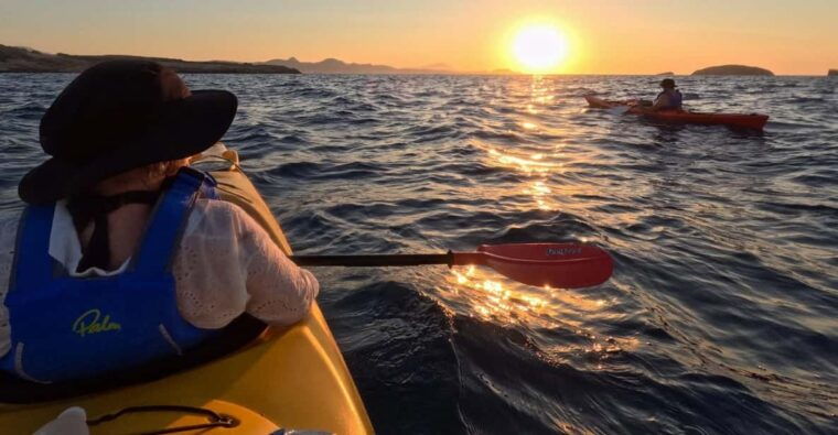 milos-romantic-semi-private-sunset-kayaking-tours