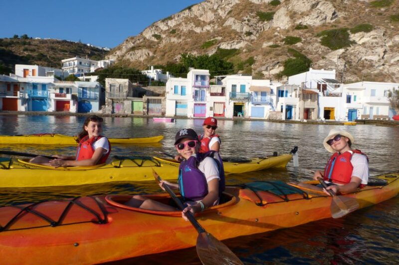 milos-sea-kayaking-trip-at-sunset-with-snack