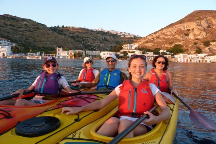 milos-sea-kayaking-trip-at-sunset-with-snack