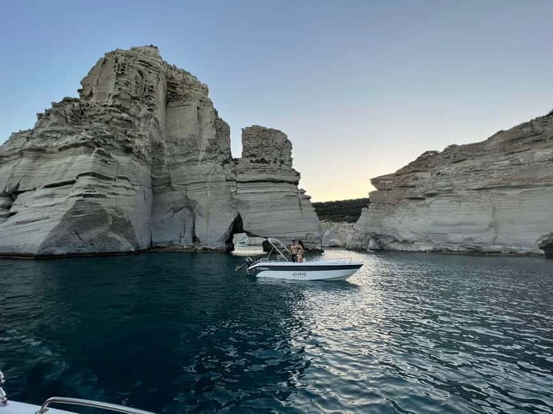 Milos: Self-Driving Boat Tour to Kleftiko - Key Points