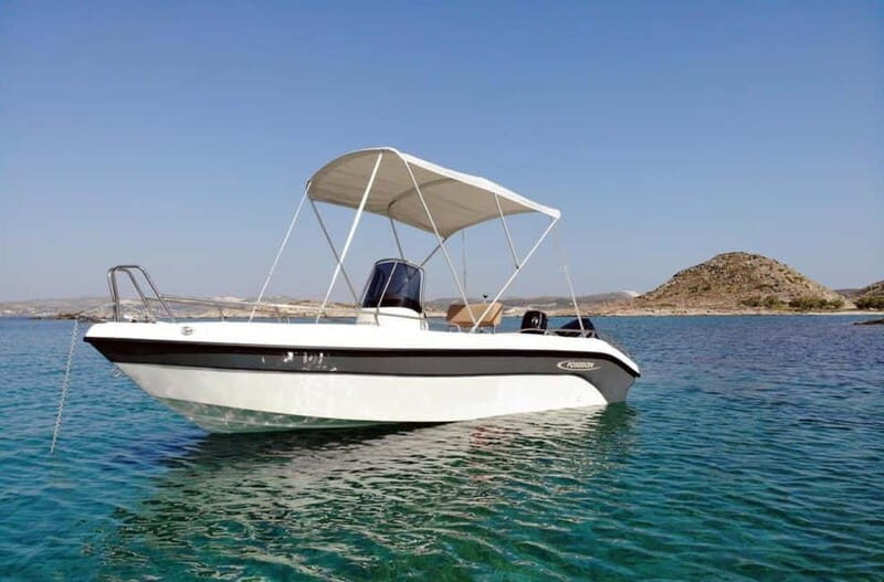 Milos: Speed Boat Rental with skipper - Additional Practical Details