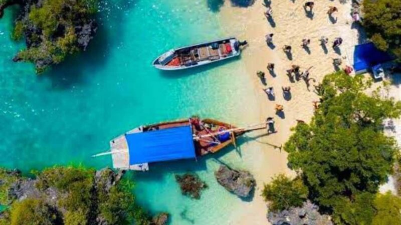Mnemba Island, Aquarium & Sunset Full-Day Tour (With Food) - Key Points