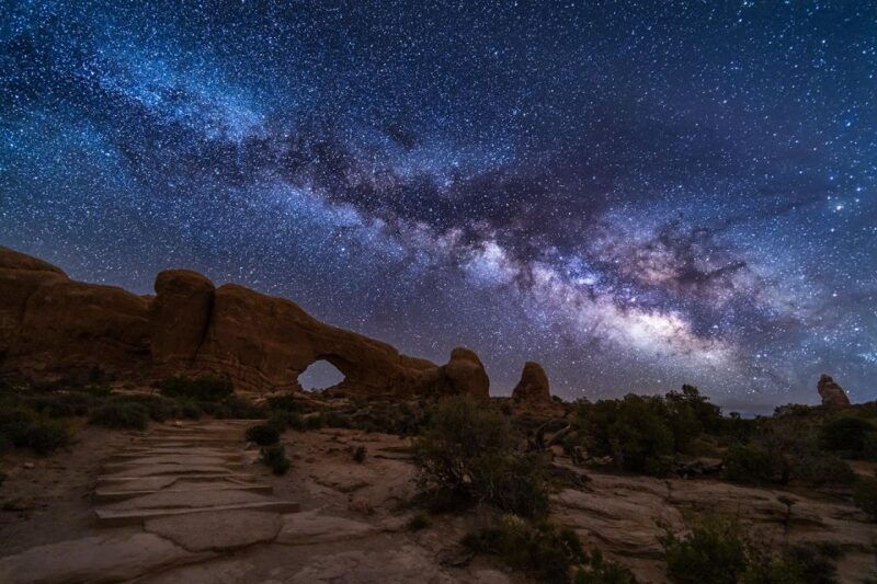 moab-arches-national-park-sunset-night-photography