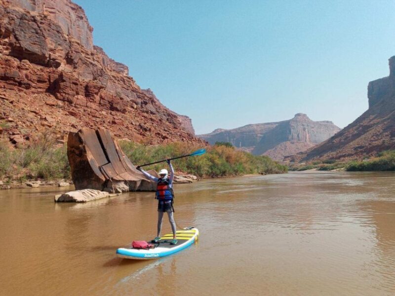 Moab: Stand-Up Paddleboard with small rapids on Colorado - FAQs