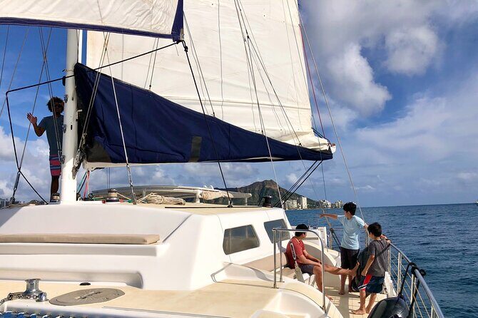 Moanas SwimnSail Cocktail Cruise Along the Waikiki Coast - FAQ