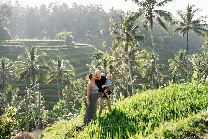 Monkey Forest, Temple, Waterfall and Rice Terrace in Ubud Tour - Key Points