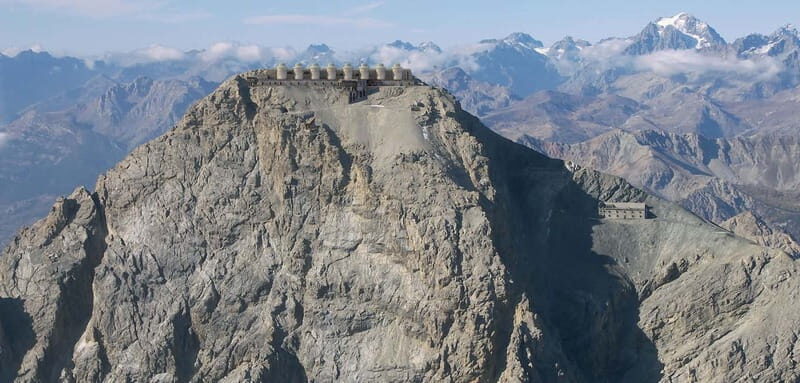 Mont Chaberton 3131 mt - Key Points