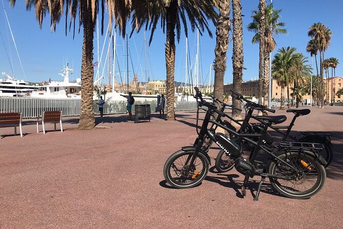 montjuic-electric-bike-tour-and-relaxing-sailing-trip