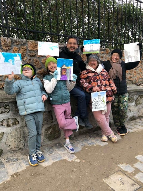 montmarte-painting-session-and-walking-tour-for-kids