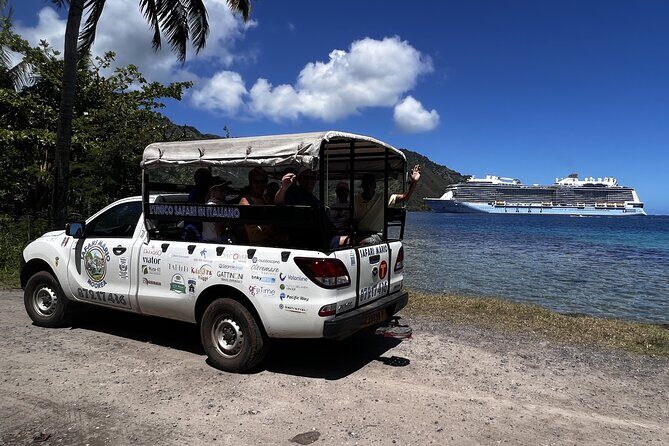 Moorea Cruise Ships: 4x4, Belvedere, Pineapple, & Magic Mountain - Key Points