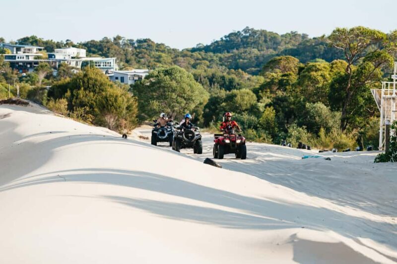Moreton Island: Tangalooma Day Trip with ATV Quad Bike Tour - Learning from Eco Rangers and Dolphin Presentations