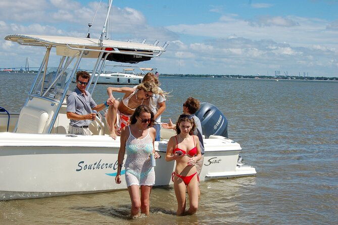 morning-boat-ride-and-beach-excursion-on-southern-charm
