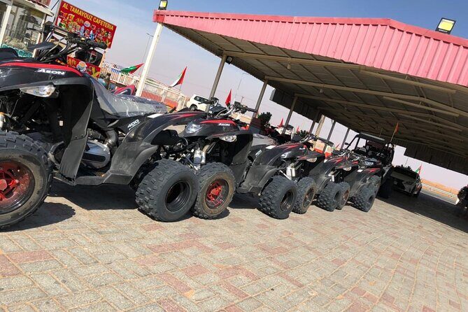 Morning Desert Safari, 25 Minutes ATV with 20 minutes Camel Ride - The Thrill of Dune Bashing in Lahbab