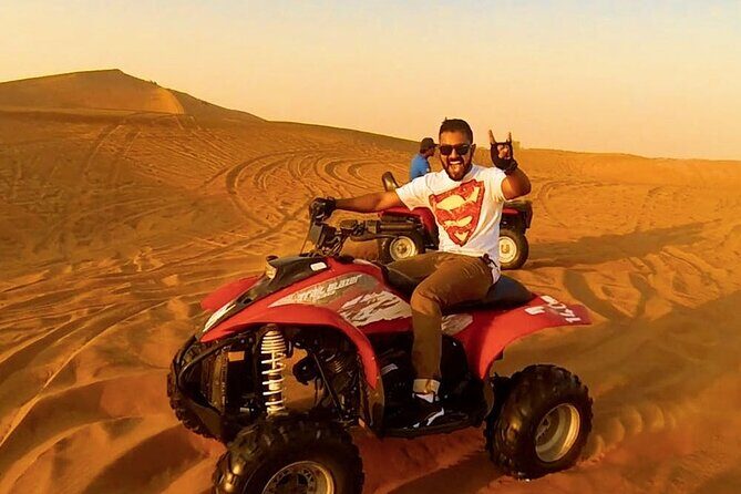 Morning Desert Safari with Quad Bike, Camel Ride & Sandboarding - FAQs