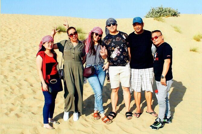 Morning Dubai desert safari - camel rides, quad bikes, dune buggies,dune bashing - Detailed Breakdown of the Tour