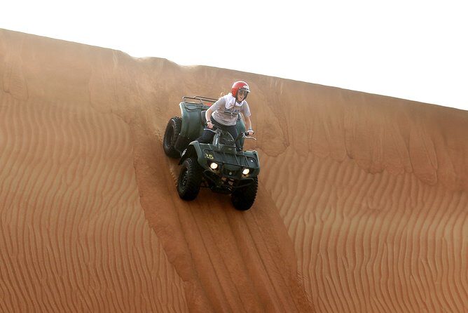 Morning Dubai Quad Bike with Sand boarding and Camel ride - Pricing and Value