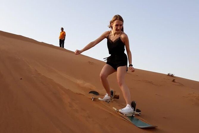 Morning Dubai Red Dunes Safari with Camel Riding & Sand Boarding - Entertainment and Local Culture