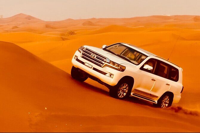Morning/Evening 4x4 Desert Safari, CamelRide & Sandboarding - Key Points