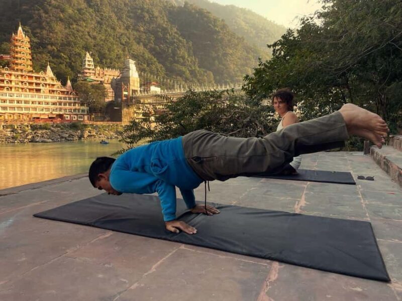 Morning Outdoor Yoga Session Rishikesh - Key Points