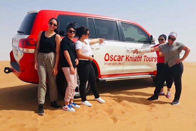 Morning Red Dunes with Camel Ride, Sandboarding and Refreshments - A Morning Adventure with a Taste of Dubai’s Desert Charm