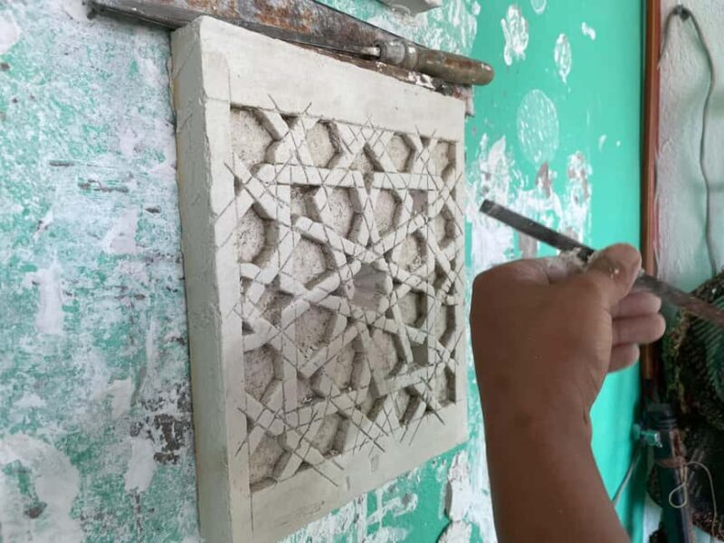 Moroccan Plaster Sculpture Workshop - What to Expect from the Moroccan Plaster Sculpture Workshop