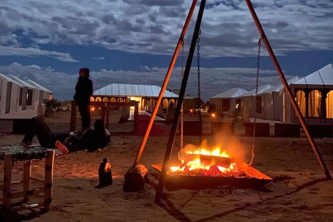 Morocco Luxury Camp in Merzouga Desert, Camel Ride, Car Service - Key Points