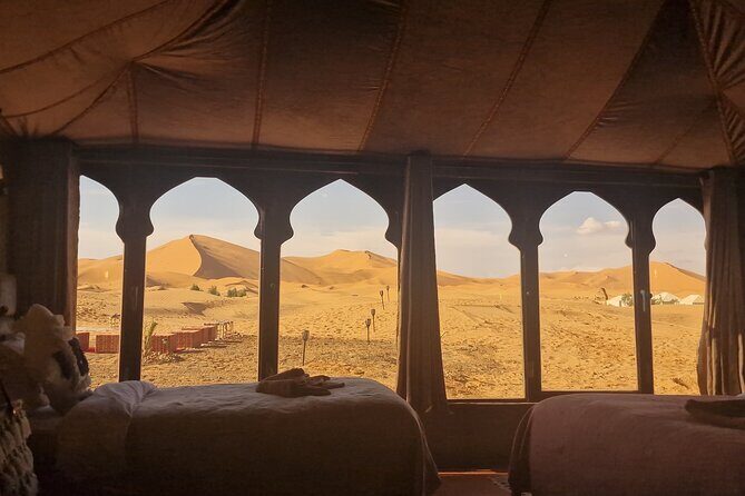 Morocco Luxury Camp in Merzouga Desert, Camel Ride, Car Service - The Sum Up