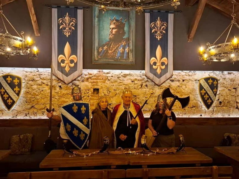 Mostar: Medieval 3 course Dinner with Drinks - Key Points