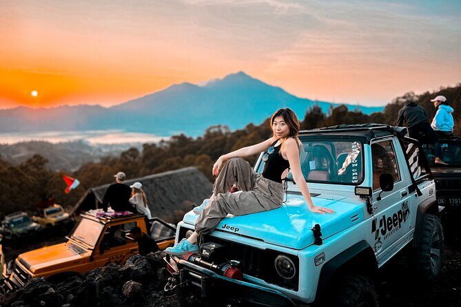 Mount Batur Sunrises Jeep Tour and Kintamani Cafe - Transportation and Duration