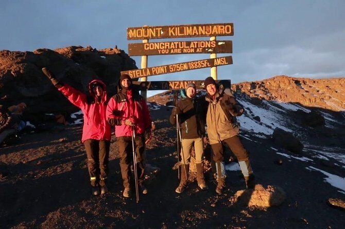 Mount Kilimanjaro 6 days - Machame route - Key Points