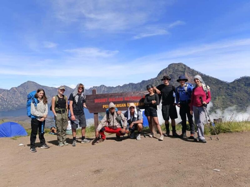 Mount Rinjani Crater Rim Trek with sunrise - Key Points