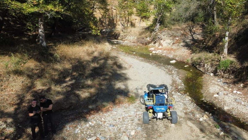Mountain Buggy Thessaloniki: Shelter Route - Hortiatis Mountain - The Guides and Safety Measures
