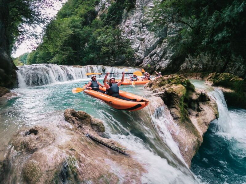 mreznica-river-and-waterfalls-kayaking