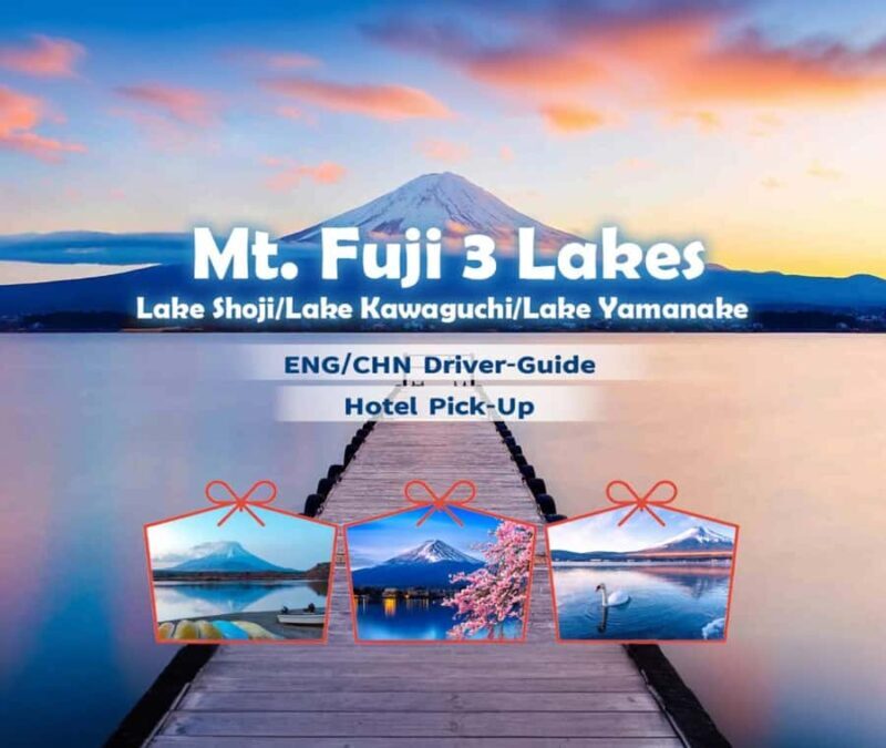 Mt Fuji 3 Lakes DayTrip from Tokyo: Shoji,Kawaguchi,Yamanaka - Key Points