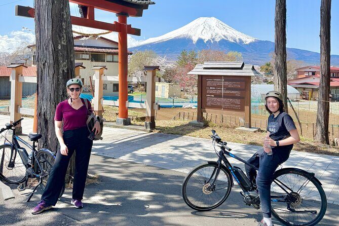 Mt. Fuji Countryside & Lake E-Bike Tour Ride - The Guide and Group Experience