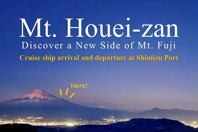 Mt. Fuji Hiking from Shimizu Port - Exploring Mount Hoei: An Accessible, Unique Volcano Experience near Mt. Fuji