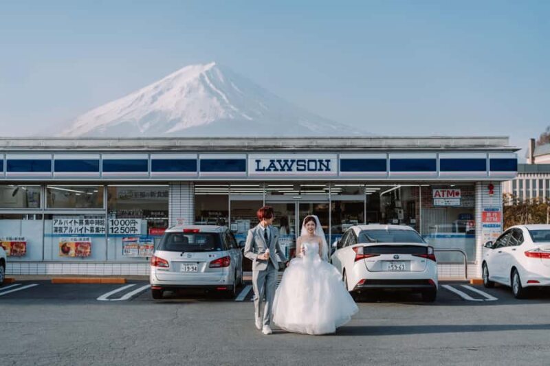 Mt. Fuji photoshoot/proposal with transport from Tokyo - Key Points