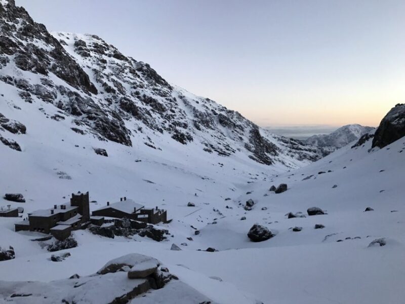 Mt Toubkal Ascent Express Trek 2 Days 1 Nights - The Second Day: The Summit Sunrise & Return