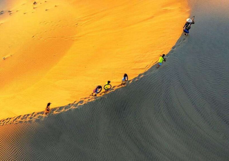 Mui Ne Sand Dunes Adventure with Spectacular Sunset Views - Exploring the Fishing Village